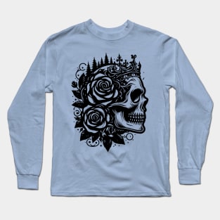 gothic skull Long Sleeve T-Shirt